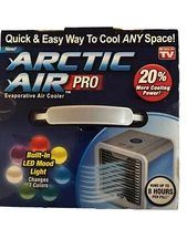 Arctic Air Pro Evaporative Air Cooler Cools Humidifies Purifies Three Speeds
