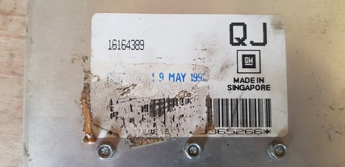 GM engine control unit Opel Vectra A 1.6 16164389 QJ engine control unit Z6Z - Imagen 2 de 5