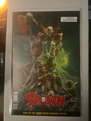 Spawn #320 Signed Bjorn Barends NM w/COA