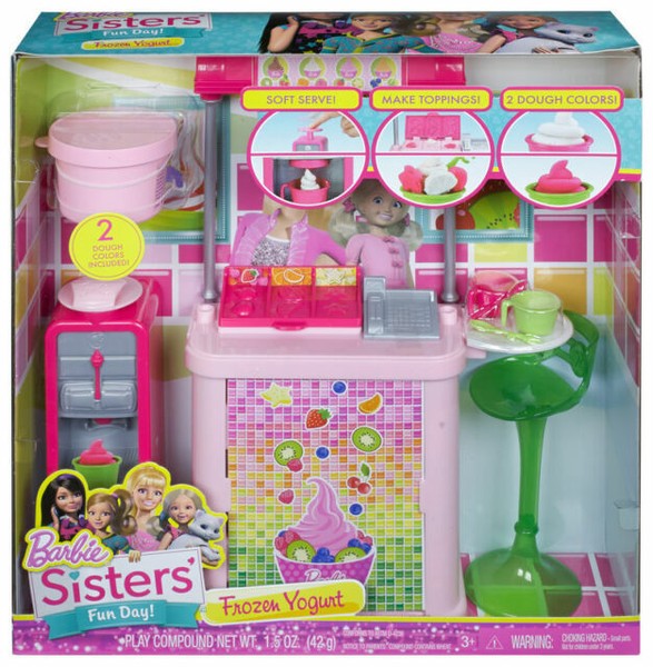 barbie movie night playset