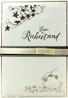 Avan Carte Karte Ruhestand GlüCkwunschkarte GrußKarte + Schreibpapier Ruhestand