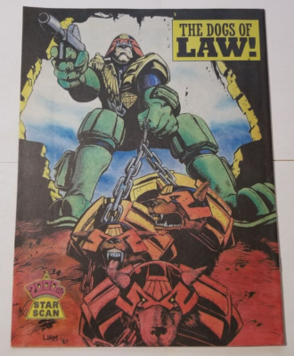 2000AD w/ Judge Dredd prog #540 VF/NM (Sept 19 1987 IPC UK