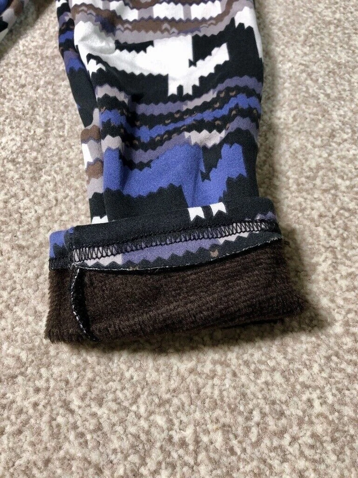 NUEVOS Unisex Niños Niñas Pantalones de Invierno Azul Interior Piel de Peluche 5-6 Años Cómodos Foto 4 de 4