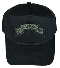 US ARMY 2ND RANGER BATTALION SECOND RGR BAT HAT CAP VET FORT LEWIS LEAD THE WAY