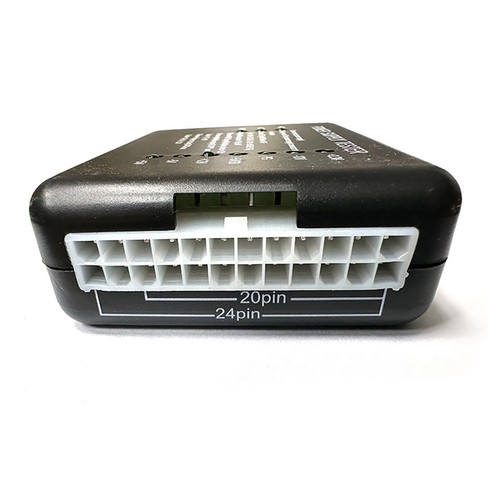 Testeur d'alimentation ATX 20/24 broches vérificateur LED pour mesure compteur d'alimentation pour PC - Photo 5/5