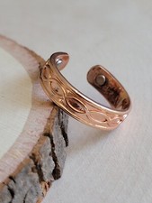 Solid Pure Copper Magnetic Ring - Arthritis Adjustable Ring Infinity