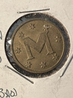 Vintage Minnesota Trade Token: Letter Vintage Minnesota Trade Token: Letter