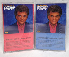 The Very Best Of Conway Twitty Tape 1  2 Cassettes MCA 1989 Both Sealed New
