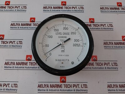 NAKAKITA Sounding Full Level Gauge SP.GR.=1.025