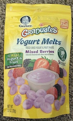 gerber graduates yogurt