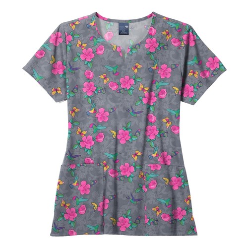 Haut Bohème Noir Multicolore Hollywood Diva Boutique - Taille 3X (plus Size) - Neuf Sans étiquettes