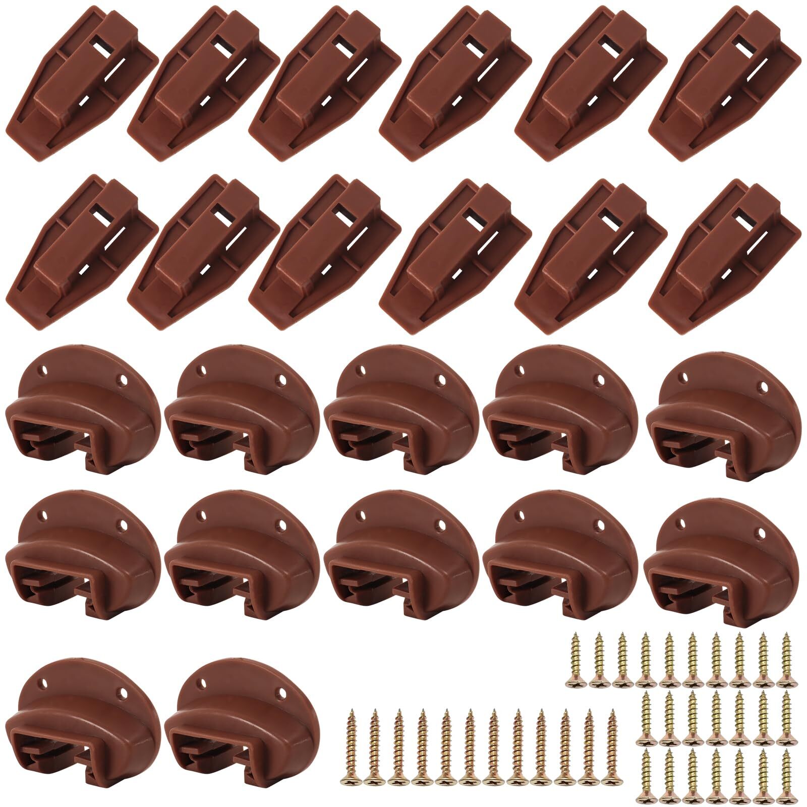12 Set Drawer Guide Kit, Enhanced Commercial Slide Style Drawers for Kenlin R...