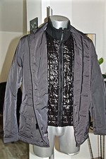 Bel Giubbotto Bi-Materiale Interno Nero Lucido Uomo COLMAR Taglia L Come Nuovo