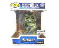 Figura de vinilo Funko Pop Avengers Assemble: Hulk #585 exclusiva de Amazon de lujo sin usar, en caja