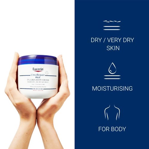 Eucerin UreaRepair Original 5% Urea Cream 75ml Intense Moisture for Dry Skin - Picture 5 of 6