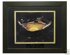 WRIGLEY FIELD 1ST NIGHT GAME 8X10 PHOTO FRAMED TO 11X14