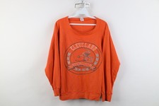 Vtg 80s Champion Womens XL Distressed Boxy Fit Cleveland Browns Sweatshirt USA