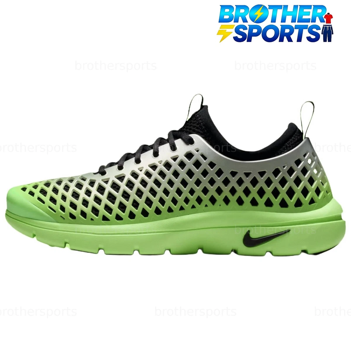 Nike Air Rejuven8 Run OG Metallic Silver Voltage Green W for sale