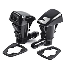 2PCS Windshield Washer Hose Kit, Front Windscreen Washer Nozzle Kit Wiper 2pcs