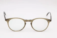 Garrett Leight GLCO Winward Olive Round CALIFORNIA Eyeglasses Frames 44-21-145