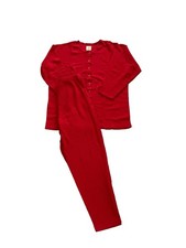 Vintage 90s Victoria s Secret Country Red Thermal Lounge Set