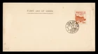 DR WHO 1946 JAPAN FDC IMPERF M81106