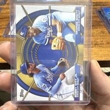 Topps 2025 Series 2 Dynamic Duos DD-1 Bobby Witt Jr. George Brett Royals