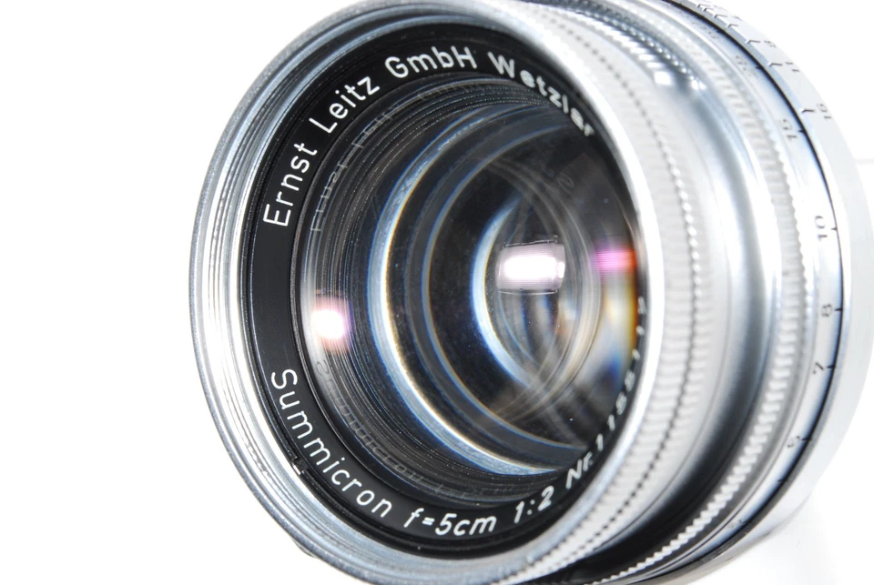Lente plegable [B V.Good] Leica Summicron 5 cm 50 mm f/2 L39 de JAPÓN 9607 Foto 4 de 4