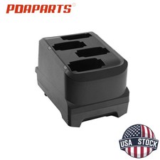 4-Slot New Battery Charger Cradle Power Supply for Zebra MC9300 Series Scanner