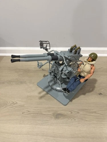 Hasbro G.I. Joe Navy Gunner with Twin Mount Anti- Gun Action Figure