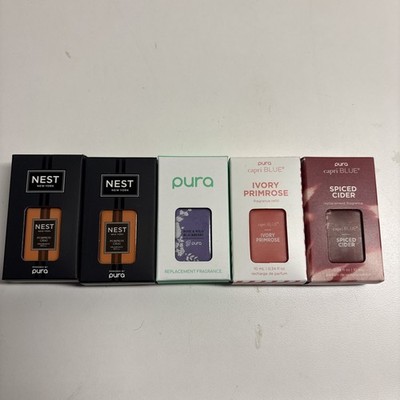 Pura Mixed Smart Diffuser Replacement Fragrance Refills Qty Of 5 Brand New