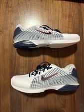 Nike Vapor 12 Hypersmash Tenis Zapatos Tenis Retro Baloncesto Talla 12 Blanco/Azul