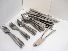 1959 Oneida Twin Star Stainless Steel Flatwar...