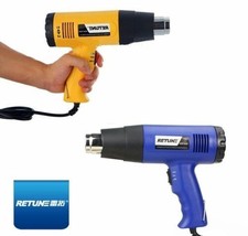 Sverniciatore aria calda Pistola  termica 400-600 gradi 1800W rimuove Vernice