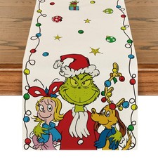 Christmas Table Runner Christmas Table Runner Christmas Tablecover New Year W...