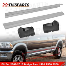 Outer Rocker Panel Cab Corner For 09-18 Ram 1500 2500 3500 Quad Cab Steel Pair