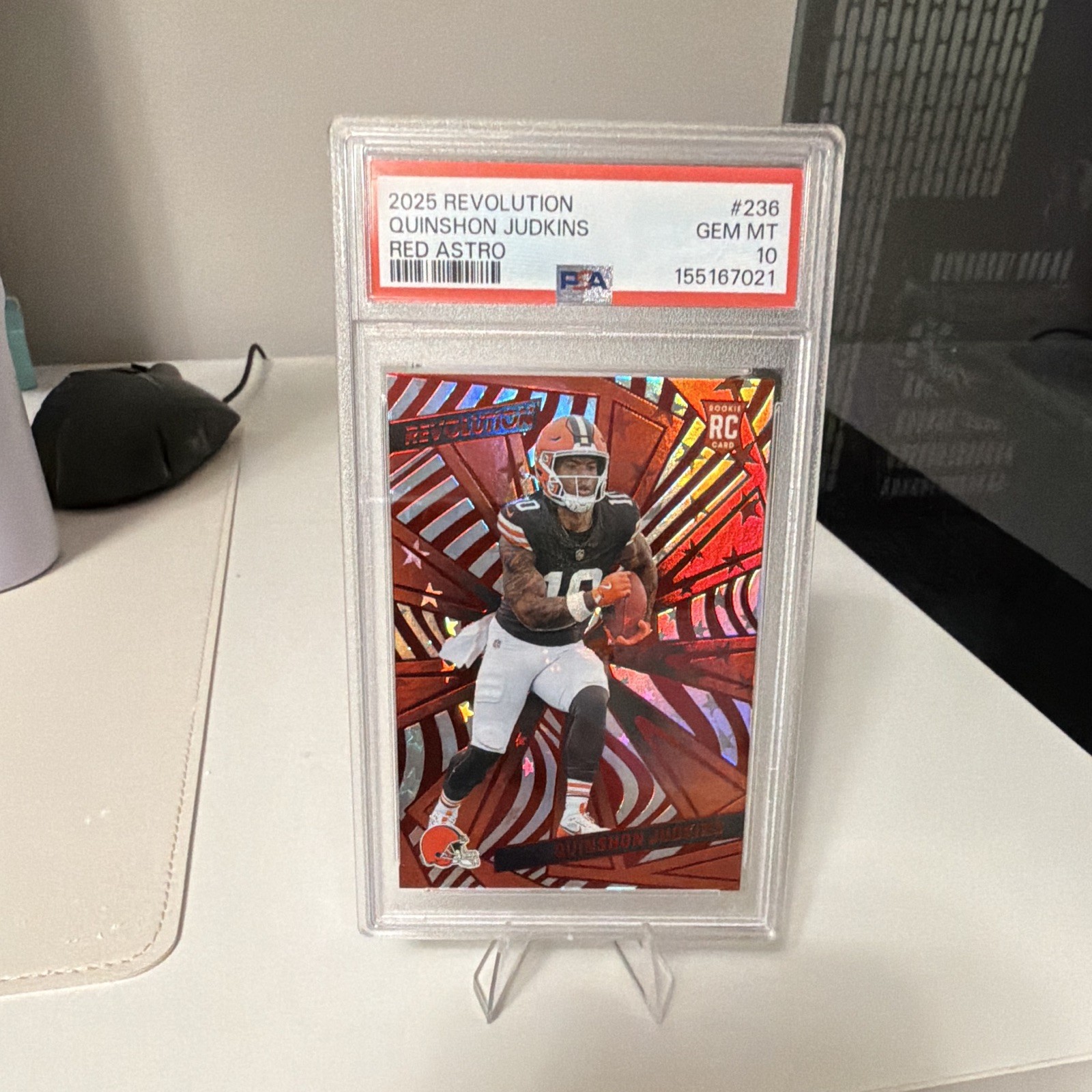 Quinshon Judkins Panini Revolution #236 Red Astro