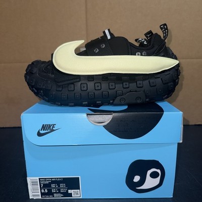 Nike Air Flea 2 x Cactus Plant Flea Market Low Black Alabaster Size 7 DV7164-001