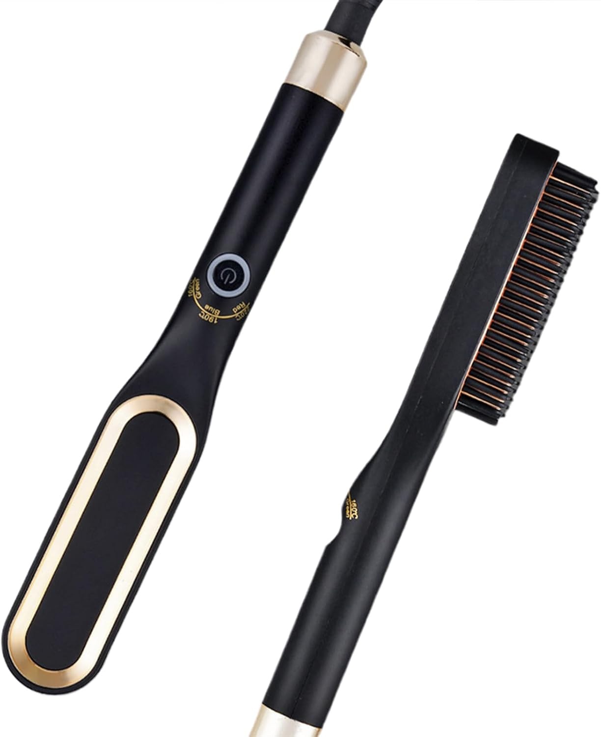 Beard Straightener for Men - Portable Hot Comb Hair Straightener, Hot Brushes f