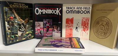 Track and Field Omnibook Ken Doherty 5x Book Lot TAFNews Athletics Coaching