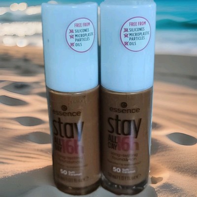 Essence: Stay All Day 16h - Long-Lasting Foundation - 50 Soft Caramel - 30 ml