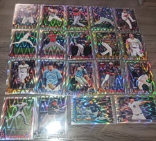 2025 Topps Chrome Ray Wave Refractor Card Lot (19)