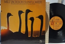 MILT JACKSON Sunflower EX '73 CTI LP Herbie Hancock-Billy Cobham RVG Jazz Fusion