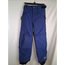 Burton Backhill Snowboard Ski Winter Snow Pants Kids Blue/Black12-13 XL