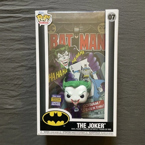 Funko Pop! Comic Book Cover with Case: The Joker (Winter Convention) (Exclusive)
