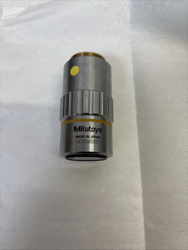 MITUTOYO M Plan Apo 10 x /0.28 ∞ / 0 f=200 Microscope Objective Lens