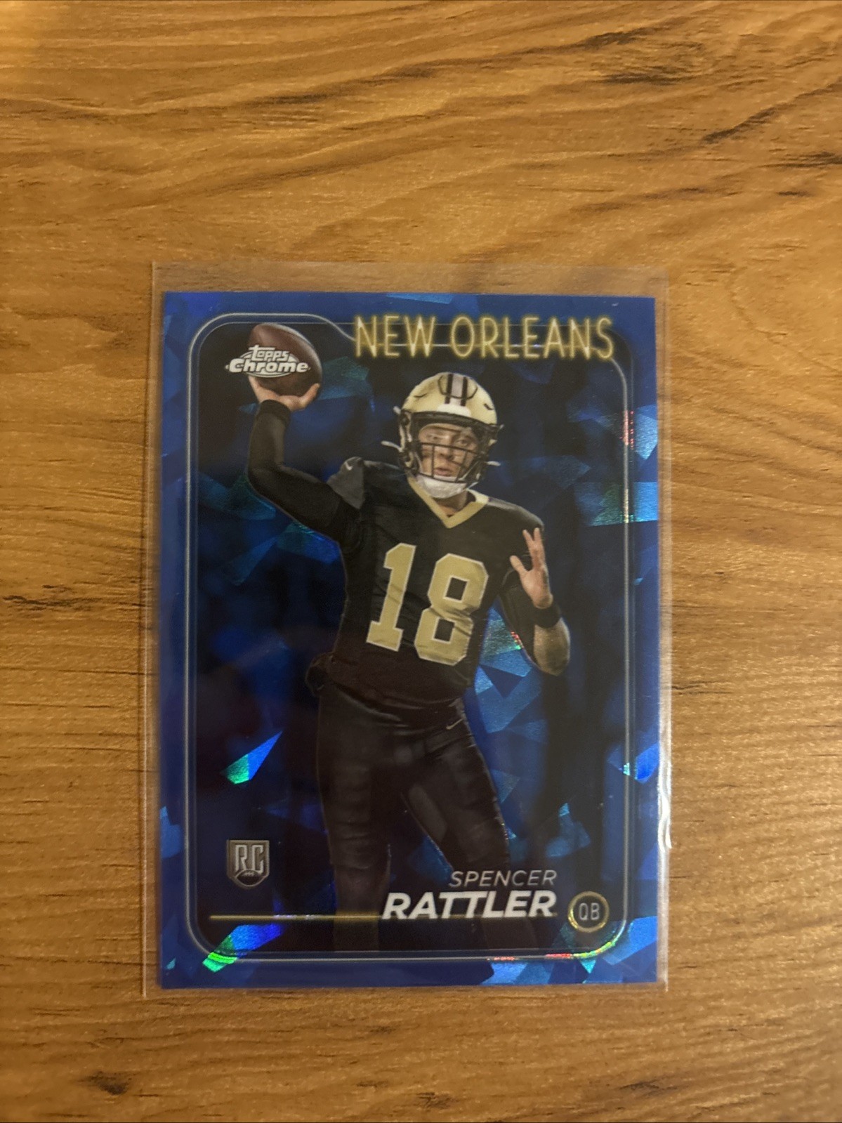 2024 Topps Chrome Sapphire Edition - Rookies Spencer Rattler #213 (RC)