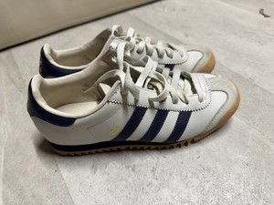 adidas gazelle silver green womens Vintage Adidas Rom Sneakers US 6 – dla dushy main image 0