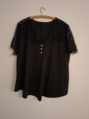 leichtes Blusen-Shirt Gr. 4XL von SHEIN curve 