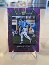 2025 Donruss Baseball Elite Series Bobby Witt Jr. Purple Laser #/15 KC Royals 